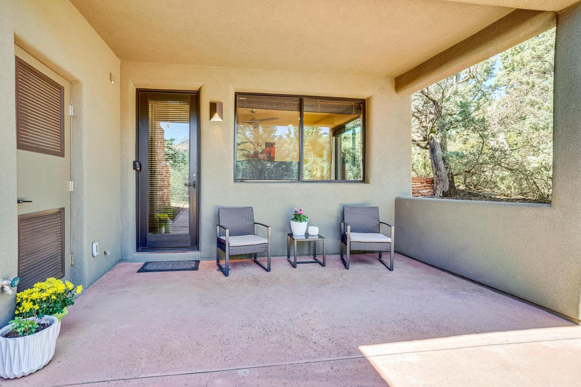Apartmán Sedona Couples Retreat With Patio Walk To Trails! Exteriér fotografie