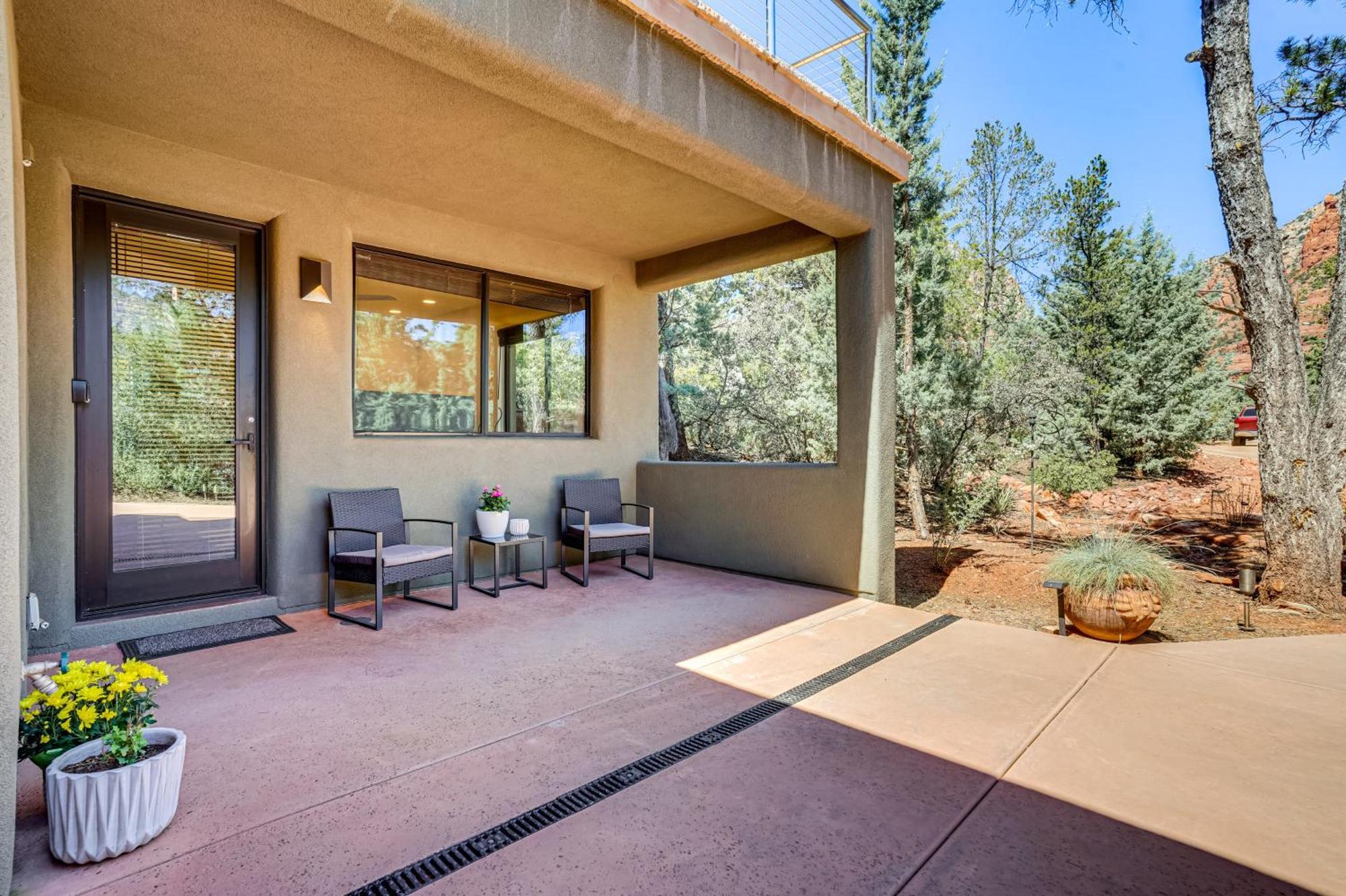 Apartmán Sedona Couples Retreat With Patio Walk To Trails! Exteriér fotografie