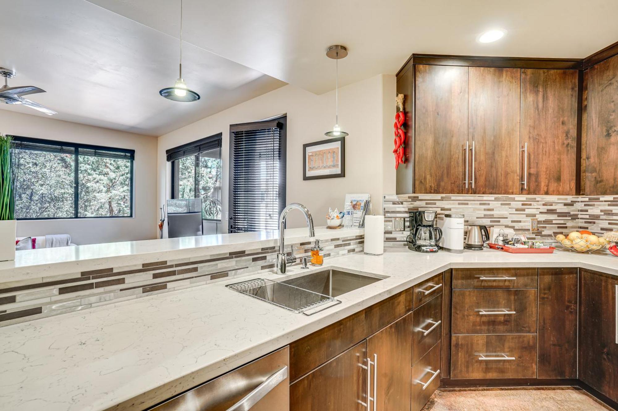 Apartmán Sedona Couples Retreat With Patio Walk To Trails! Exteriér fotografie